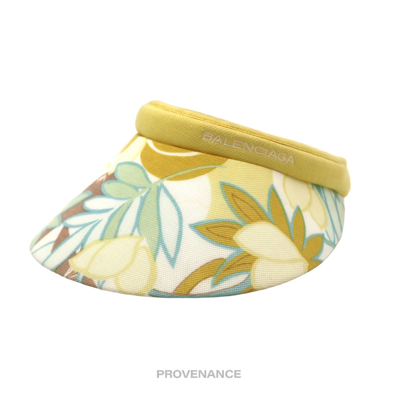 Balenciaga 🔴 Balenciaga Logo Golf Visor - Floral Size ONE SIZE - 2 Thumbnail