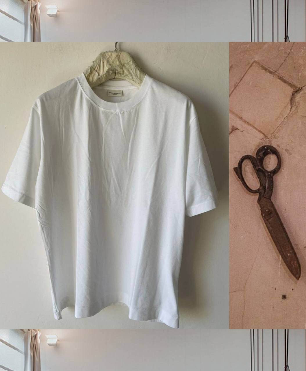 Dries Van Noten Dries Van Noten Off-White t-shirt Size US S / EU 44-46 / 1 - 1 Thumbnail
