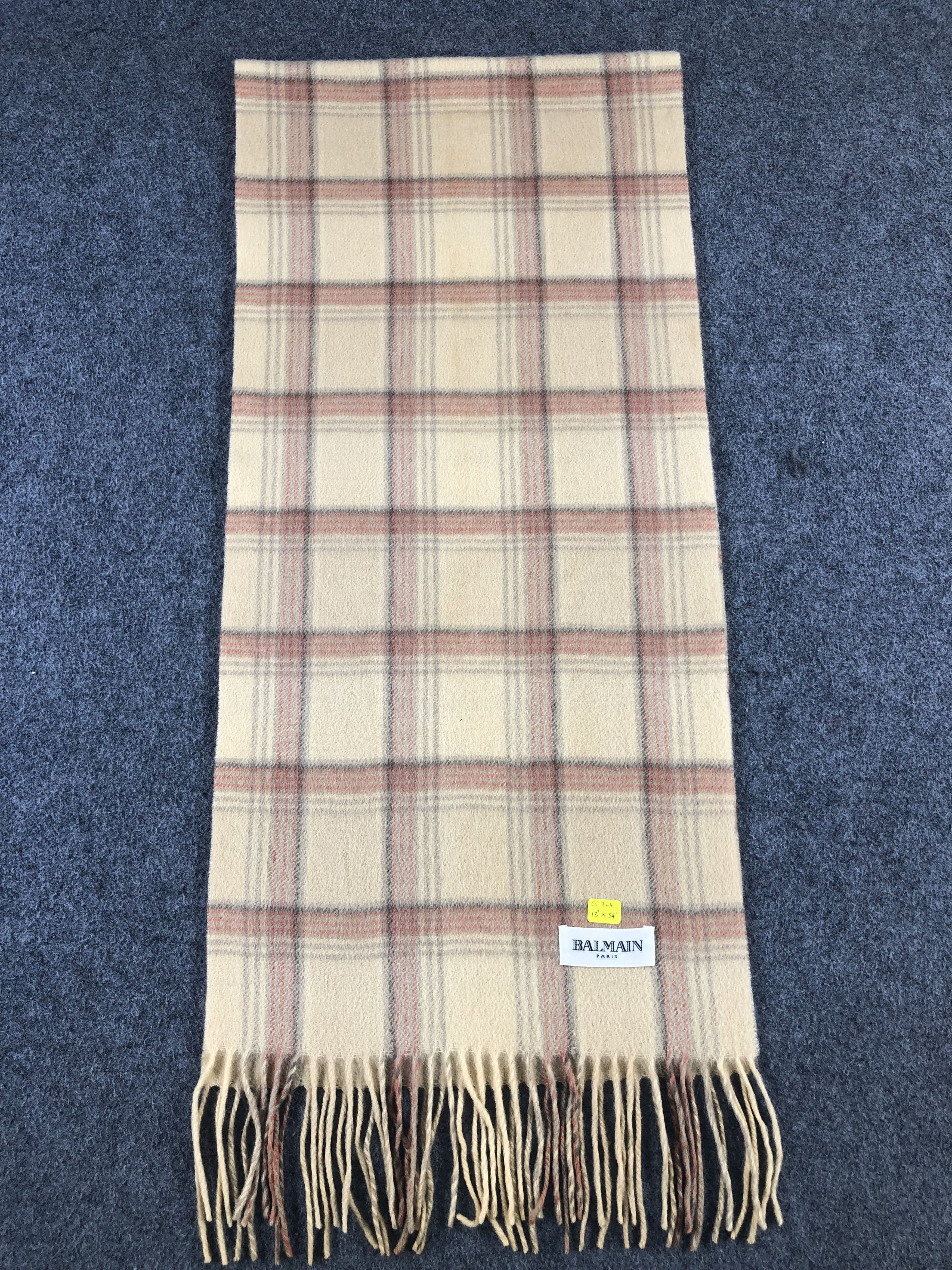 Pierre Balmain Pierre Balmain Cashmere Scarf / Muffler / Neckwear Size ONE SIZE - 2 Thumbnail