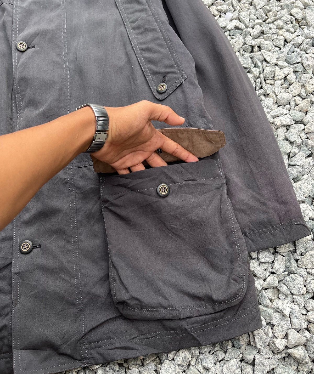 Lancel 🔥VINTAGE LANCEL PARIS HUNTING JACKET SIZE L Size US L / EU 52-54 / 3 - 8 Thumbnail