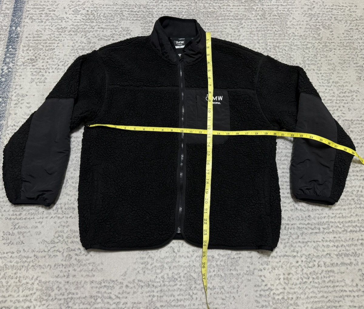 Sophnet. 1MW by SOPHNET. Black Fleece Jacket Size M / US 6-8 / IT 42-44 - 7 Thumbnail