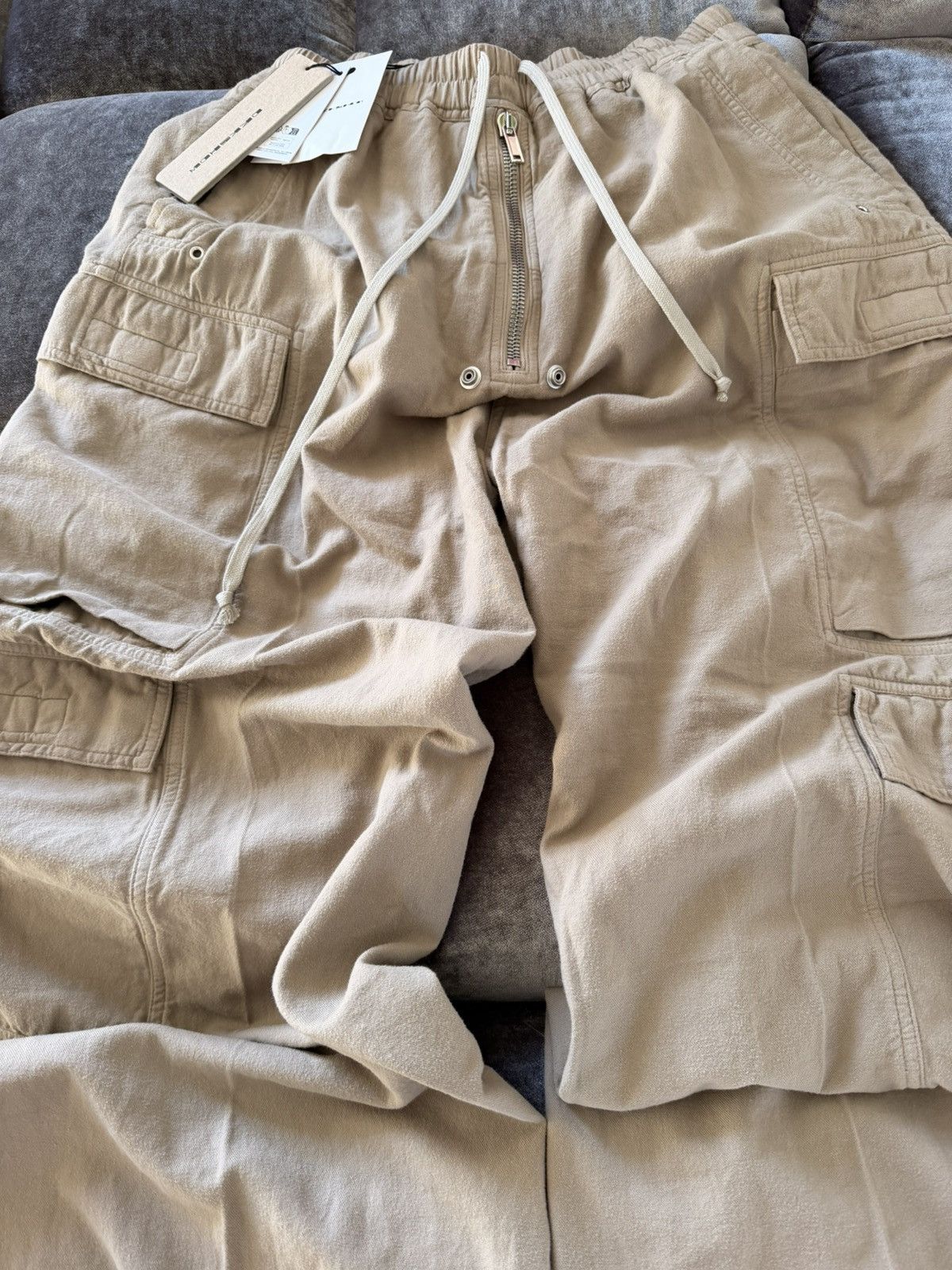 Rick Owens Drkshdw BNWT $885 Rick Owens Drkshdw Double Cargo Jumbo Belas Woven Size US 36 / EU 52 - 10 Thumbnail