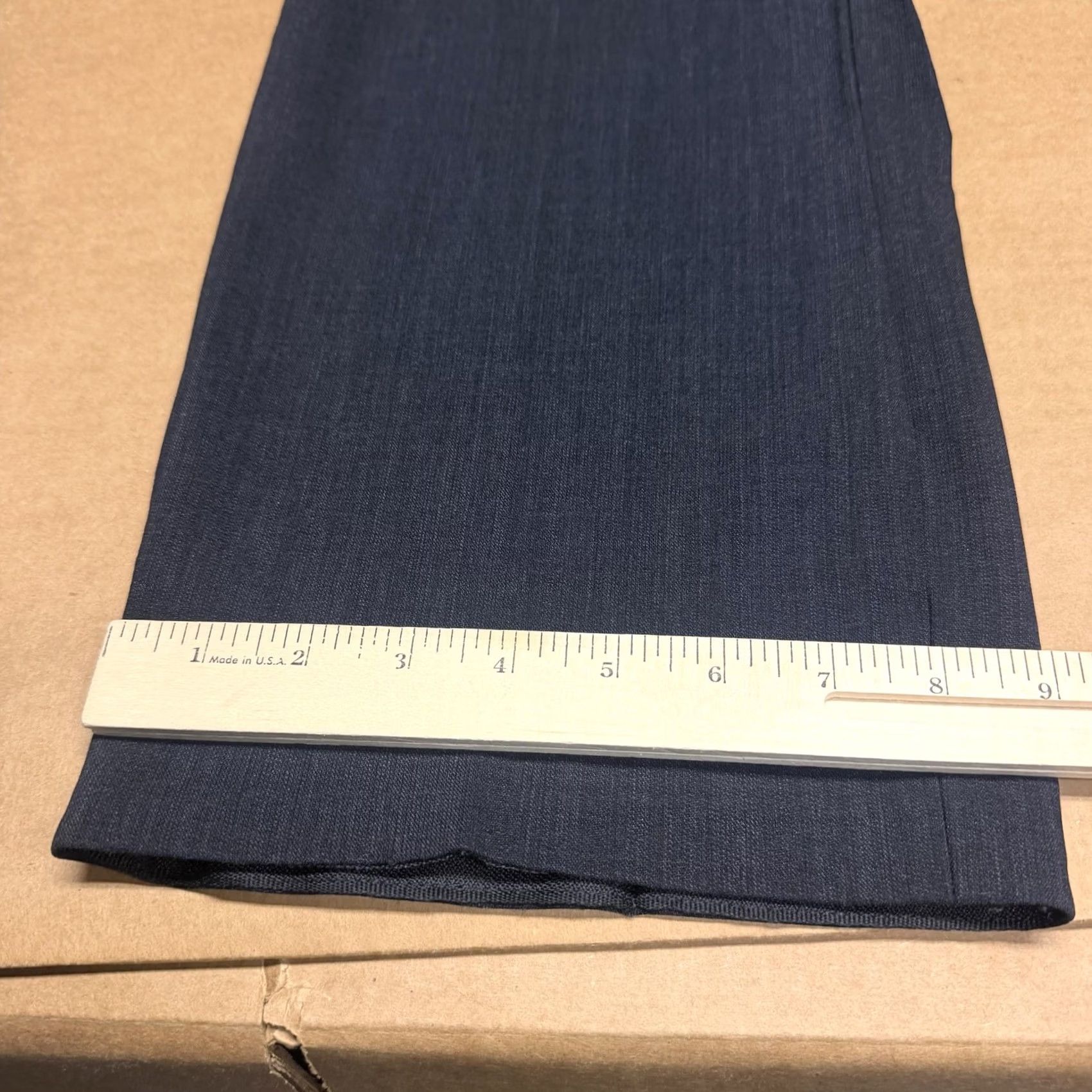 Hugo Boss Hugo Boss Dress Pants Mens 34x32 Gray Wool Flat Front Straight Business Size US 34 / EU 50 - 2 Thumbnail