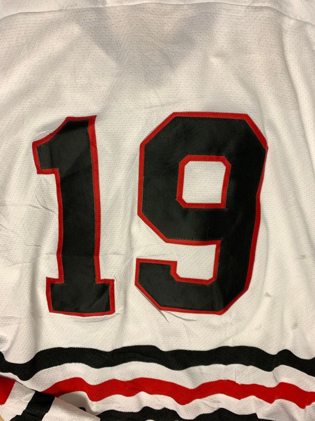 Designer Chicago Blackhawks Barker #19 Hockey-NHL CCM Jersey SizeL Size ONE SIZE - 7 Thumbnail