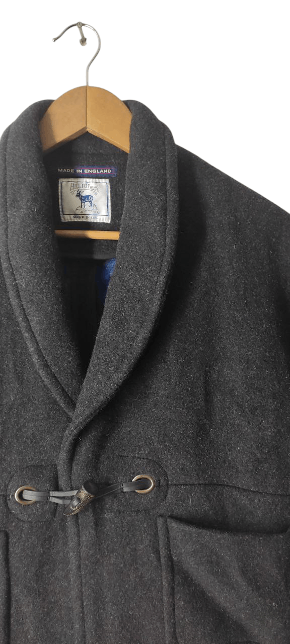 Designer HILLTOP BRAND MADE IN ENGLAND WOOL CASHMERE JACKET Size M / US 6-8 / IT 42-44 - 3 Thumbnail