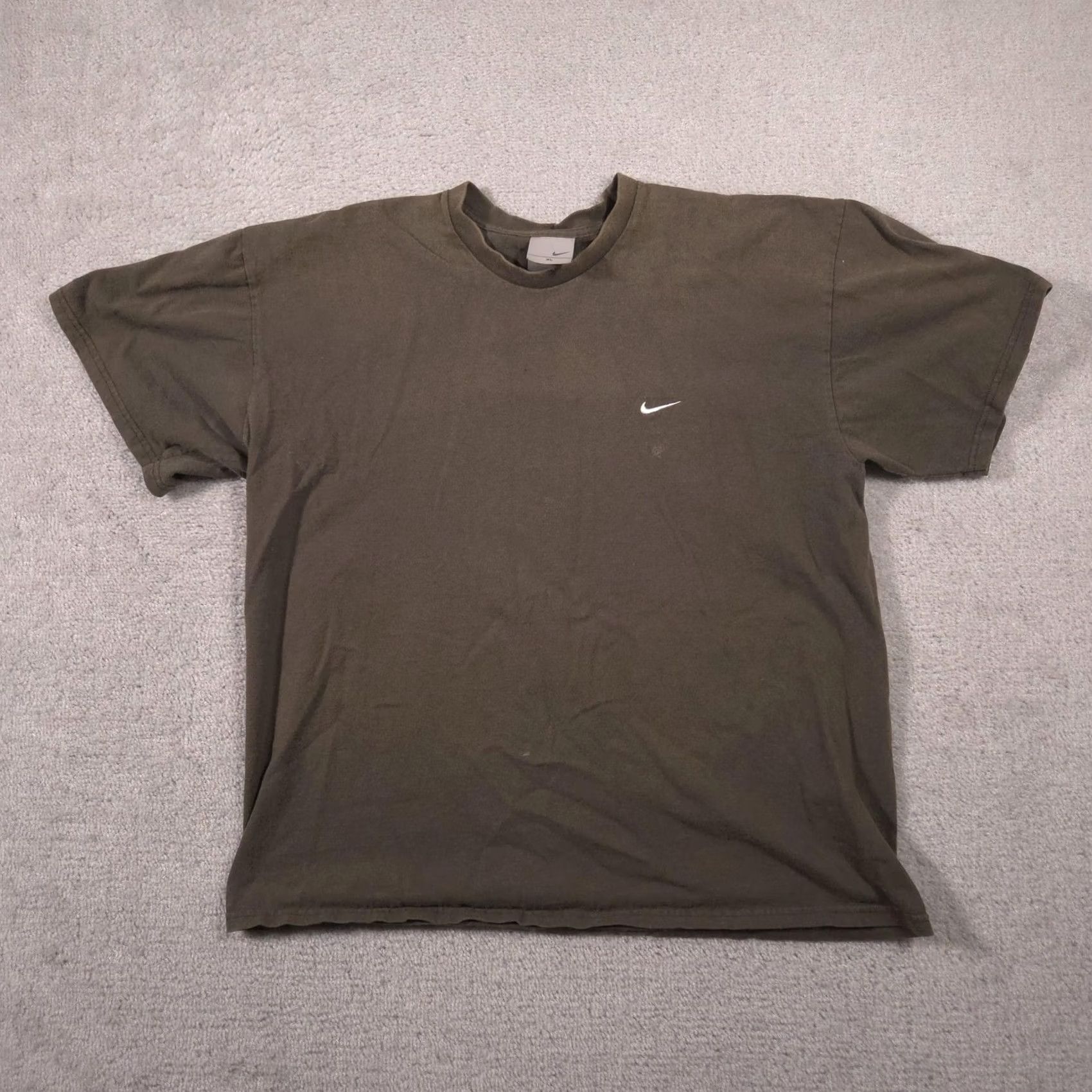 Nike Nike Shirt Mens XL Green Swoosh Logo Tee Crewneck Casual Cotton Size US XL / EU 56 / 4 - 2 Thumbnail