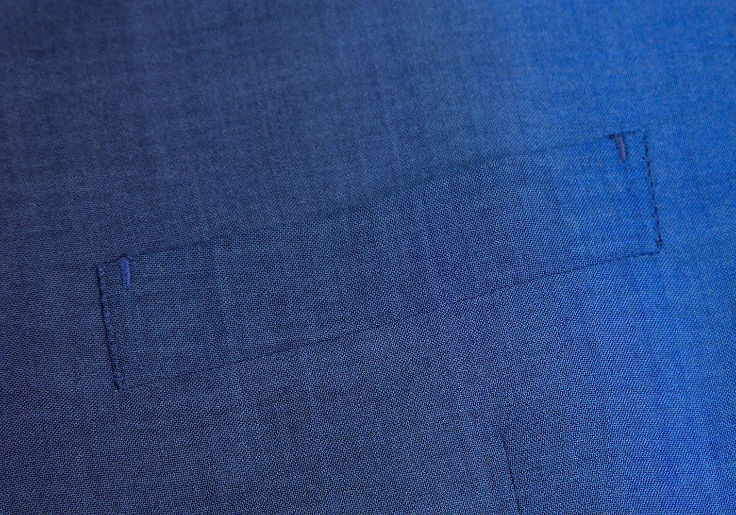 Issey Miyake Wool Gradient 1-Button Jacket in Blue Size 4 Size US XL / EU 56 / 4 - 6 Thumbnail
