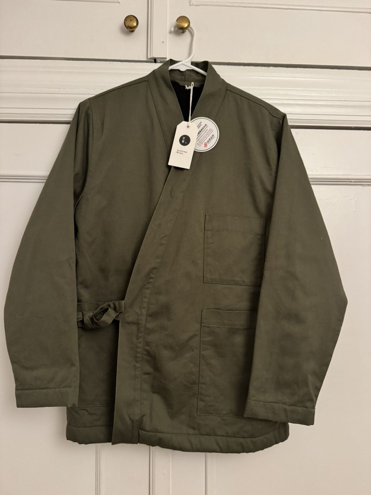 Universal Works NWT Universal Works Reversible Twill Sherpa Kyoto Jacket XS Size US XS / EU 42 / 0 - 2 Thumbnail