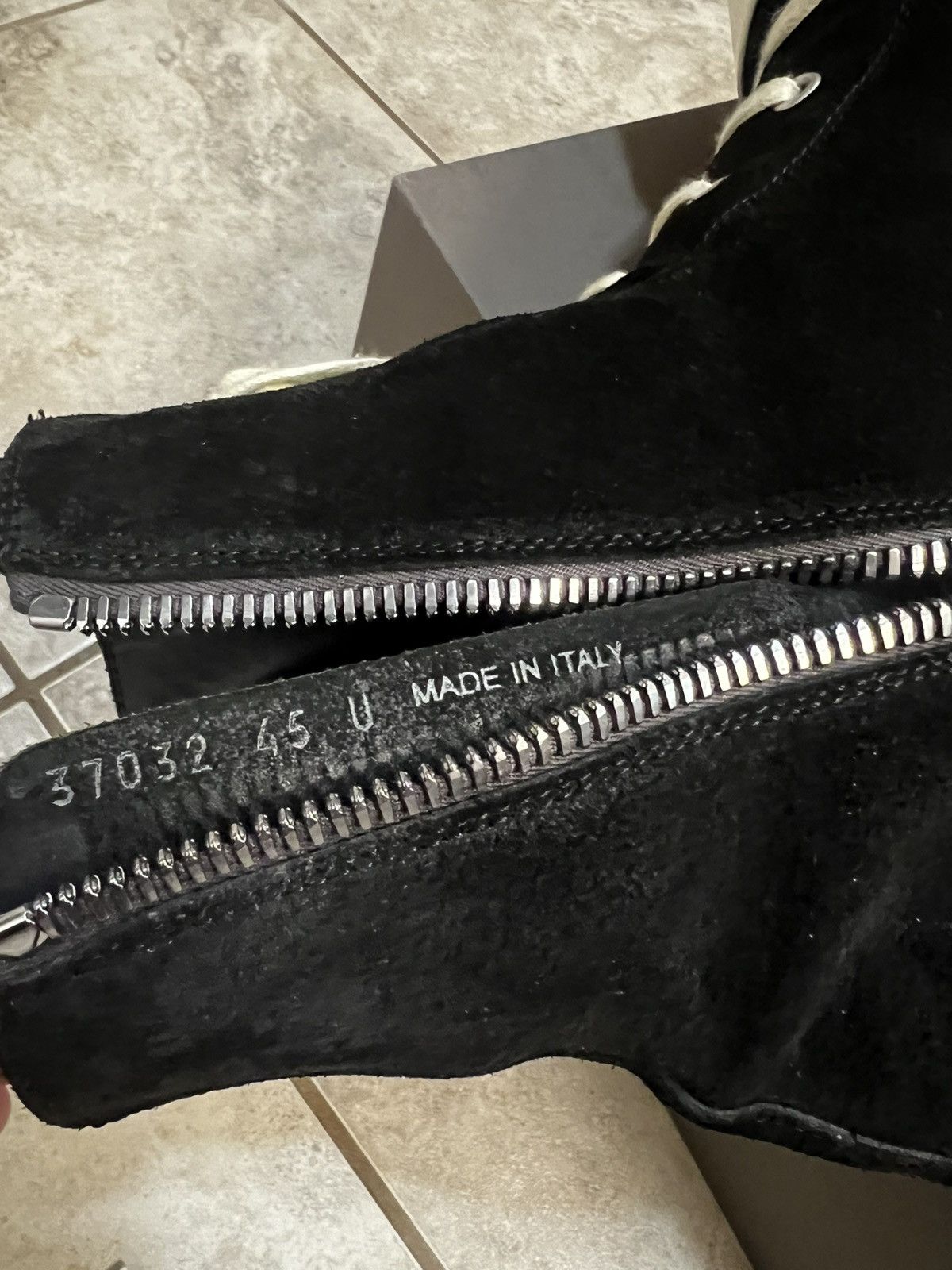 Rick Owens Rick Owens Suede Leather Ramones Size US 12 / EU 45 - 8 Thumbnail