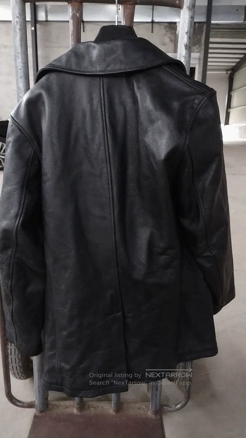 Schott Schott Navy fur coat Size US XXS / EU 40 - 7 Thumbnail
