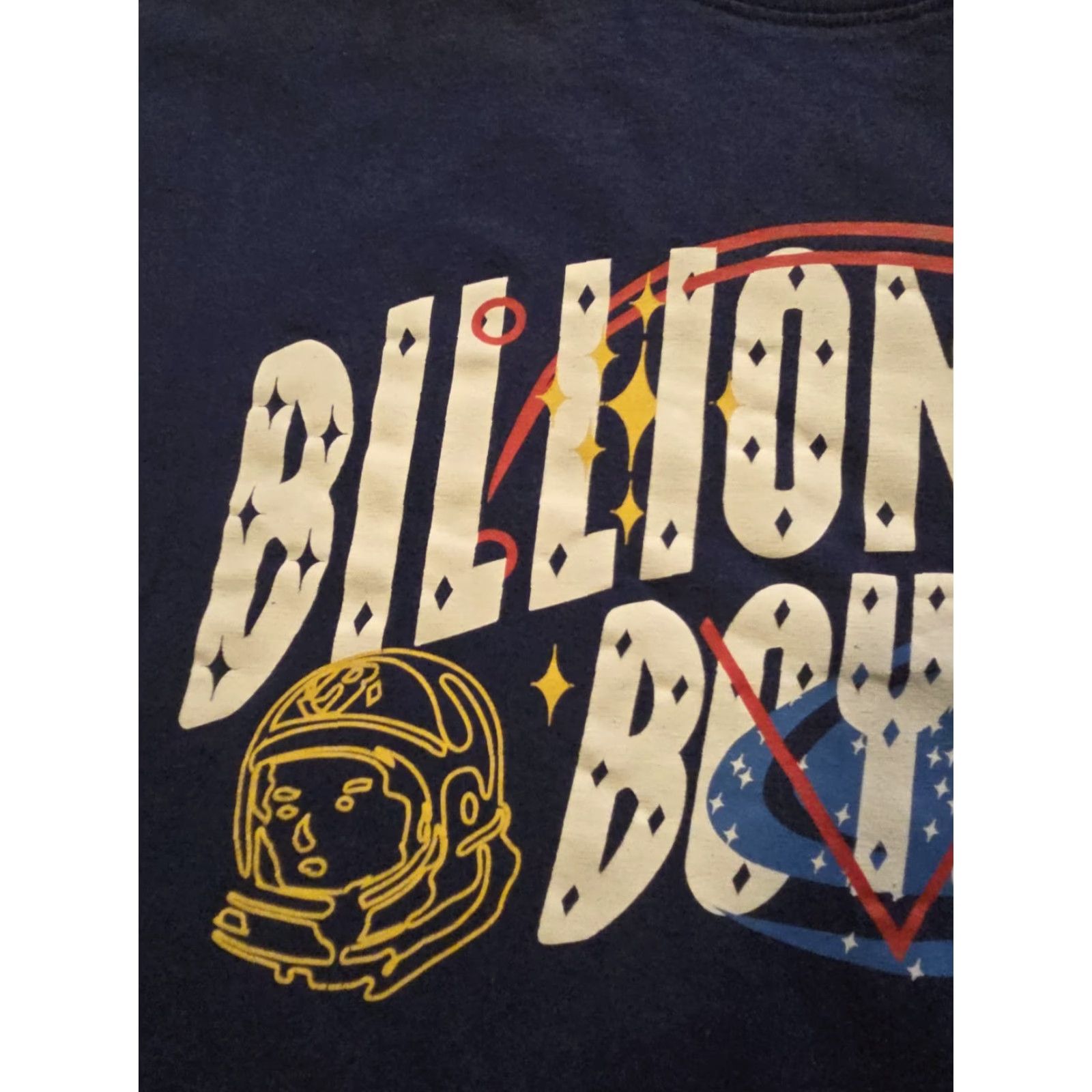 Billionaire Boys Club VINTAGE Billionaire Boys Club Graphic Print T Shirt Navy Blue Men's Size Large Size US L / EU 52-54 / 3 - 3 Thumbnail