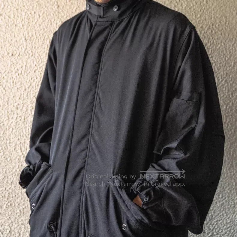 Yohji Yamamoto Yohji Yamamoto 24AW fish tail hooded coat| Size US S / EU 44-46 / 1 - 5 Thumbnail