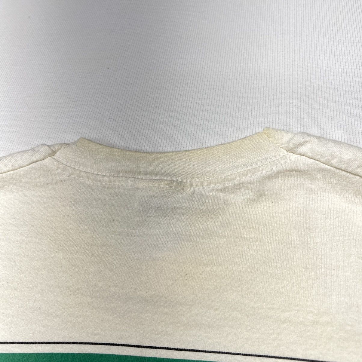 Fruit Of The Loom × Vintage VTG Auto Nation Tee Shirt White Single Stitch Heavy Cars Size US L / EU 52-54 / 3 - 15 Thumbnail