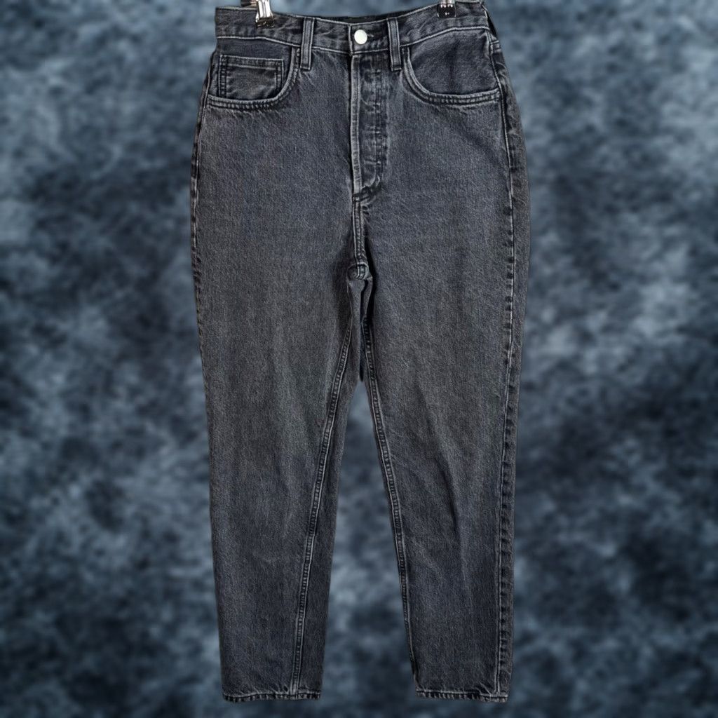 Vintage VINTAGE Denim Forum Jeans Women Size 25 Black High Rise 30in Inseam Womens Size 42" / US 20 - 1 Thumbnail