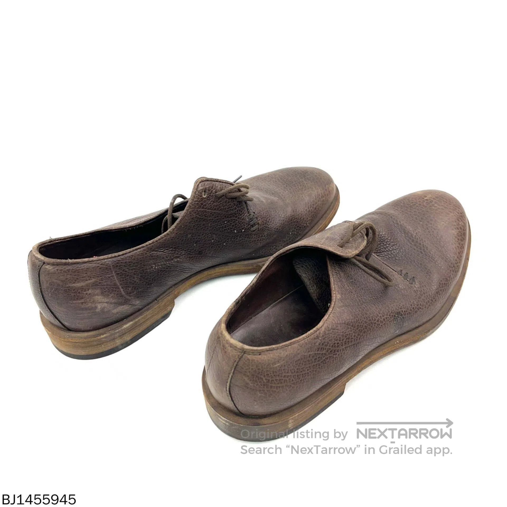 Bottega Veneta low-top lace-up leather shoes Bottega Veneta. Size US 10.5 / EU 43-44 - 3 Thumbnail