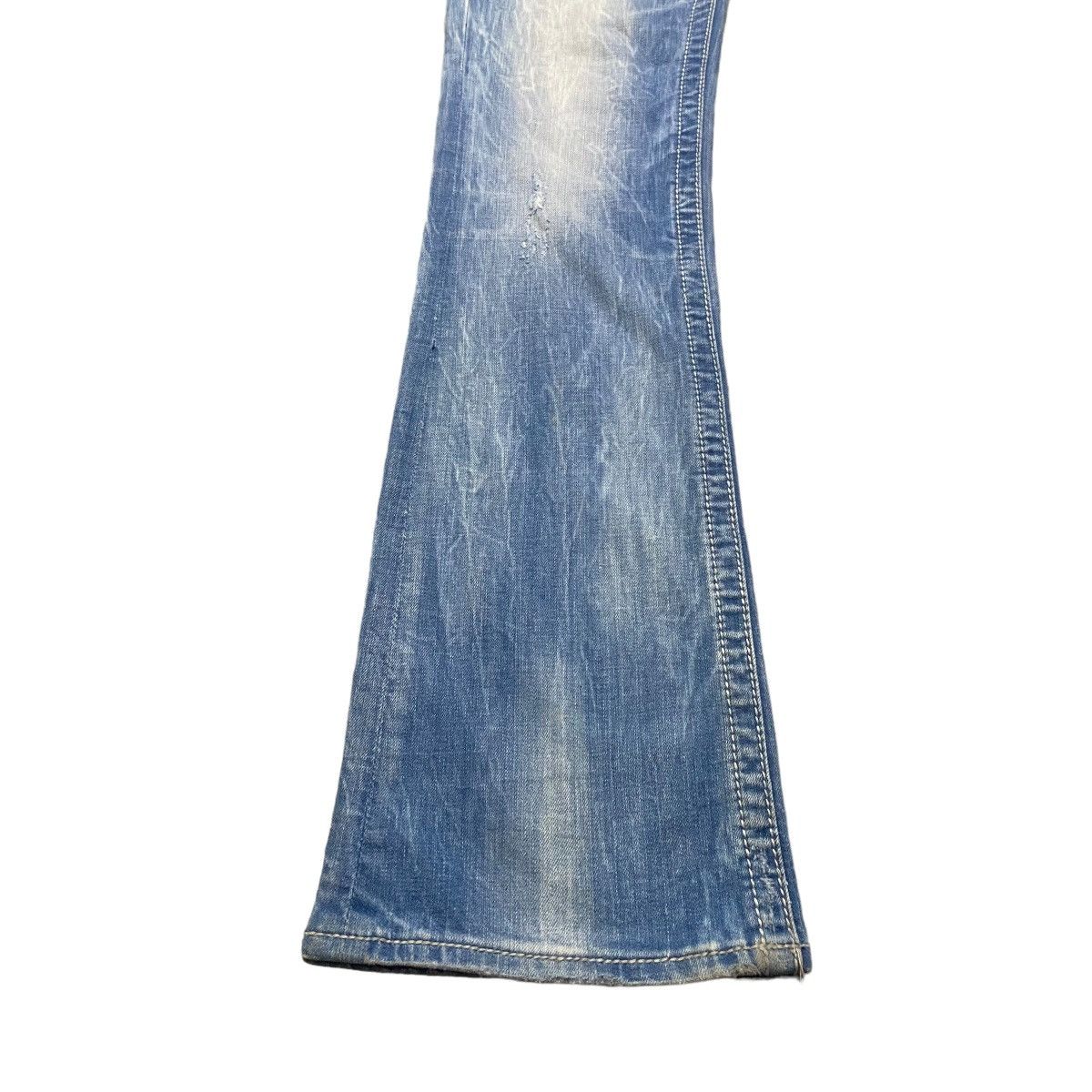 Rock Revival ROCK REVIVAL Low Rise Karlie Boot cut Jeans Distressed Size 29" - 8 Thumbnail