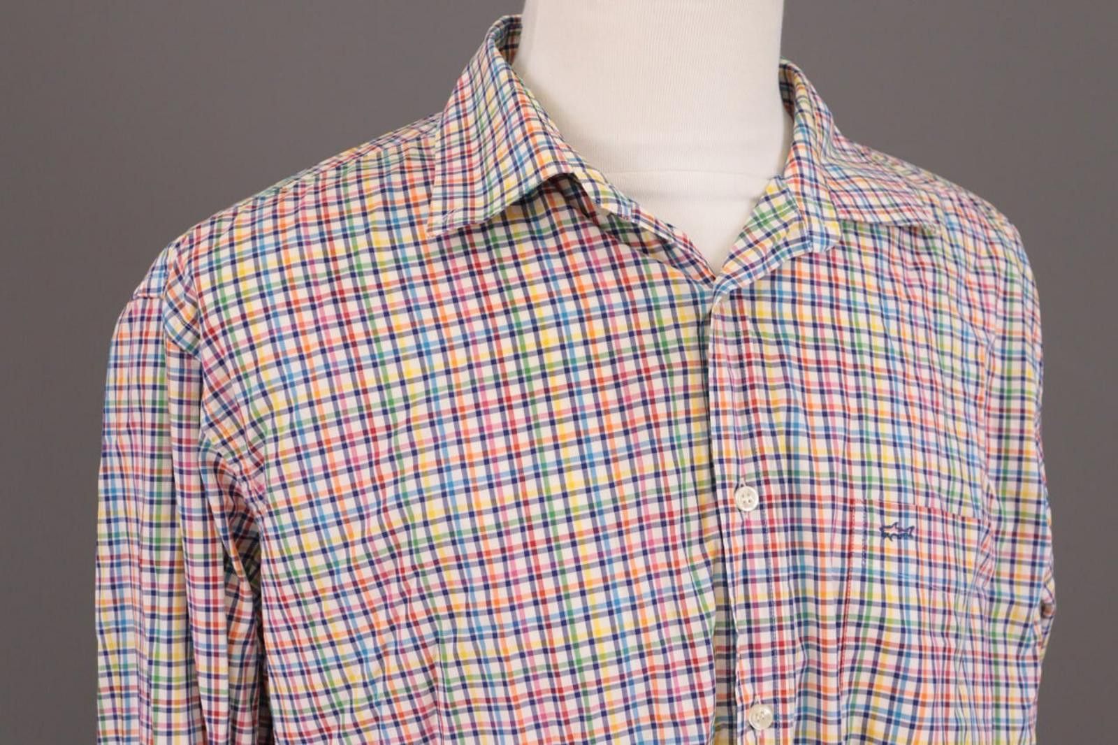 Paul & Shark Paul & Shark Multi Plaid Cotton Collared Shirt Dress Size 43 Size M / US 6-8 / IT 42-44 - 7 Thumbnail