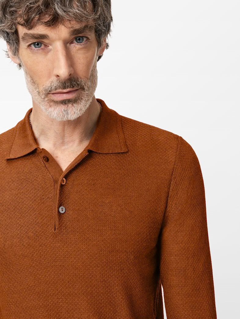 John Varvatos Venturi Polo Large Size US L / EU 52-54 / 3 - 2 Thumbnail