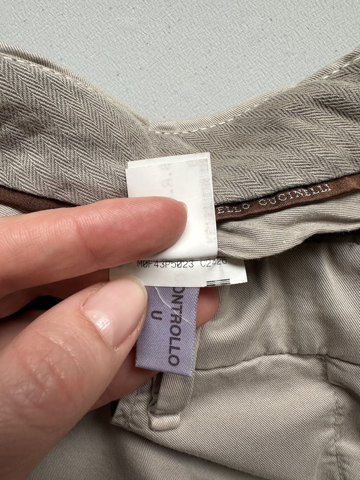 Brunello Cucinelli Brunello Cucinelli Chino Pants Womens Size 27" / US 4 / IT 40 - 11 Thumbnail