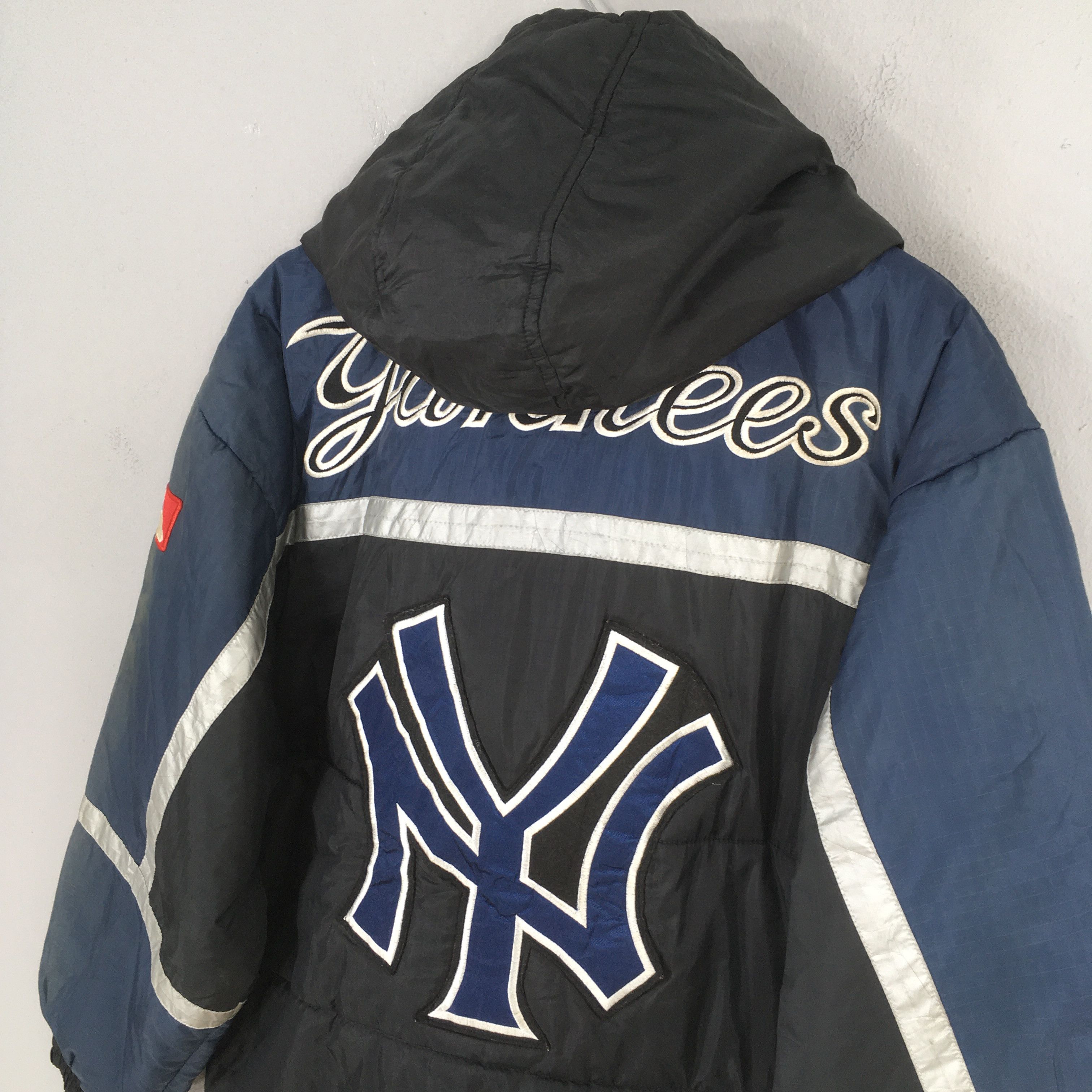 MLB Vintage 90s New York Yankees MLB Varsity Jacket Medium Size US M / EU 48-50 / 2 - 8 Thumbnail