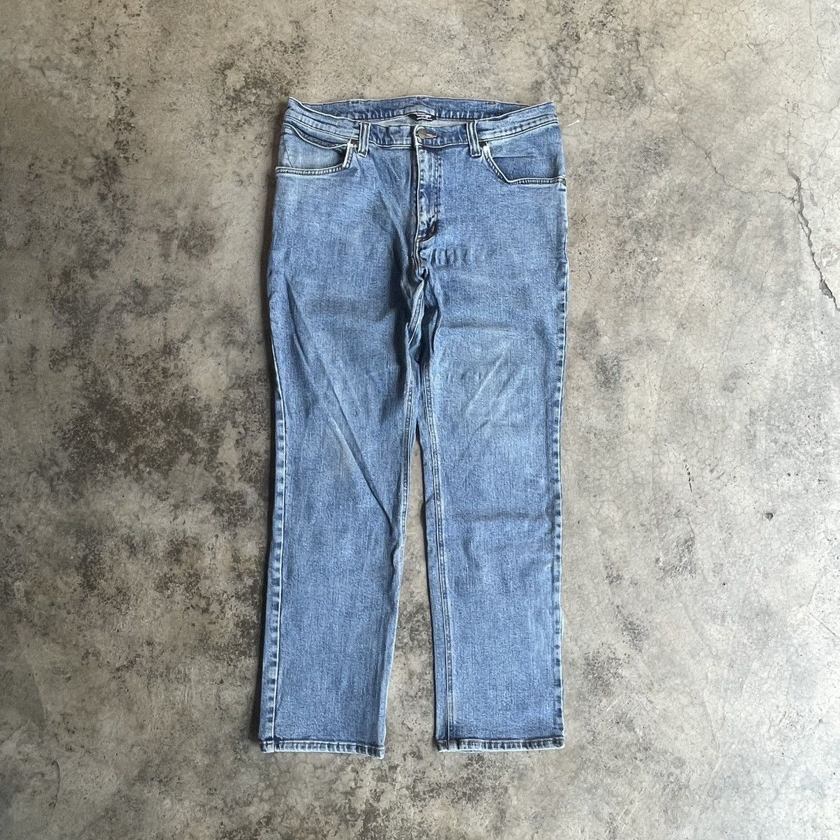 Wrangler 🔥Vintage Wrangler WM3903 Stoned Washed Regular Fit Jeans Size US 35 - 1 Thumbnail