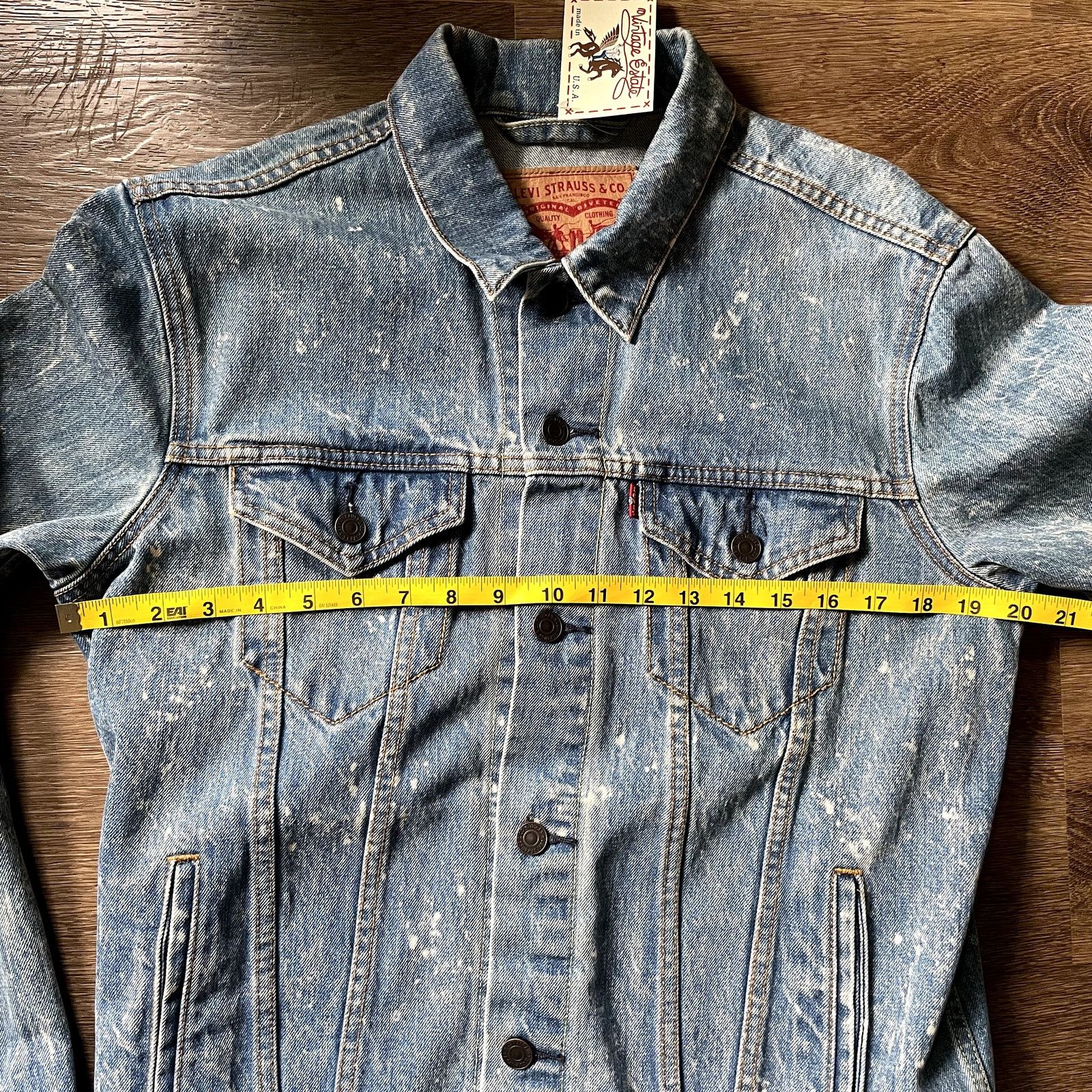 Levi's Beautiful Distressed Levi's Jacket- 511 32 x 32 Size US L / EU 52-54 / 3 - 3 Thumbnail