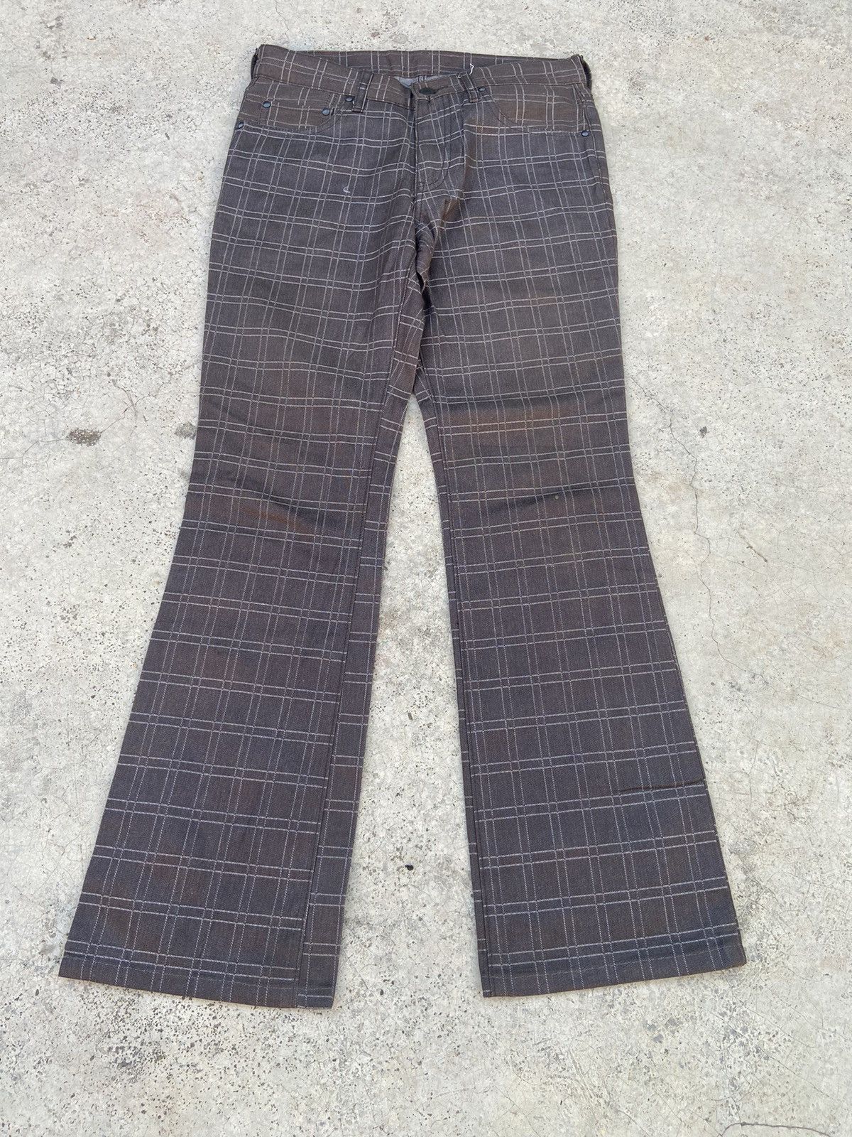 ABAHOUSE ABAHOUSE plaid pants punk if six was nine Size US 30 / EU 46 - 4 Thumbnail