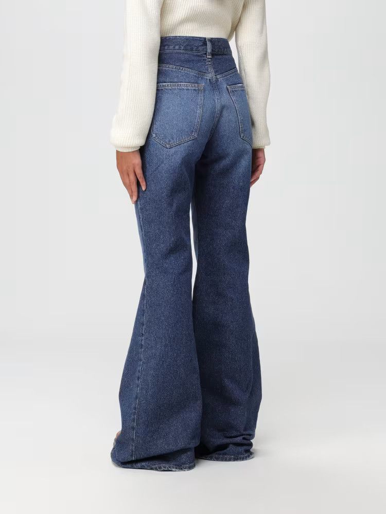 Chloe o1y0825 Denim Pant in Blue Size 28" / US 6 / IT 42 - 3 Thumbnail