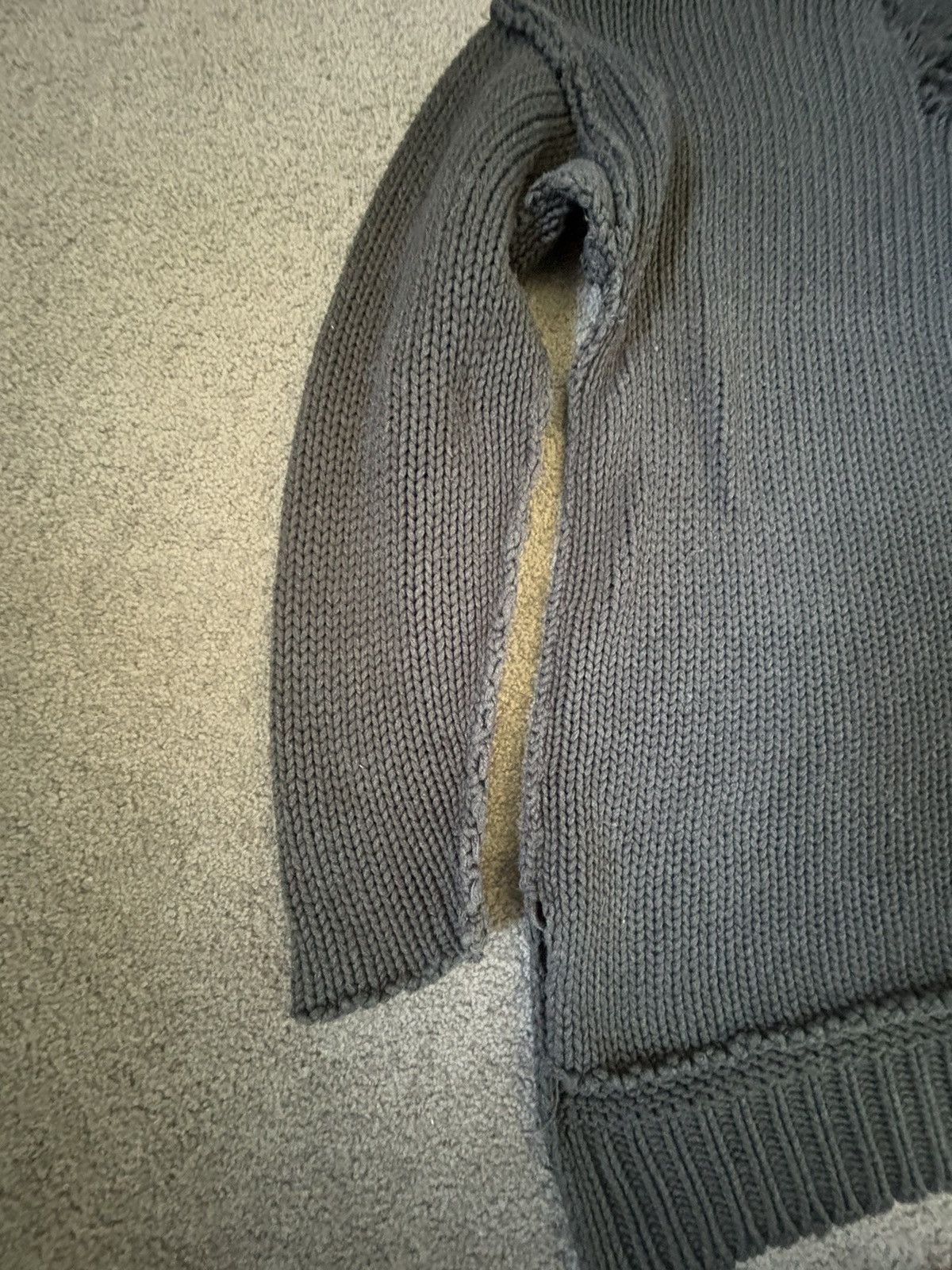 Ksubi Archive Ksubi Oversized Distressed Sweater Kurt Cobain style Size US L / EU 52-54 / 3 - 7 Thumbnail