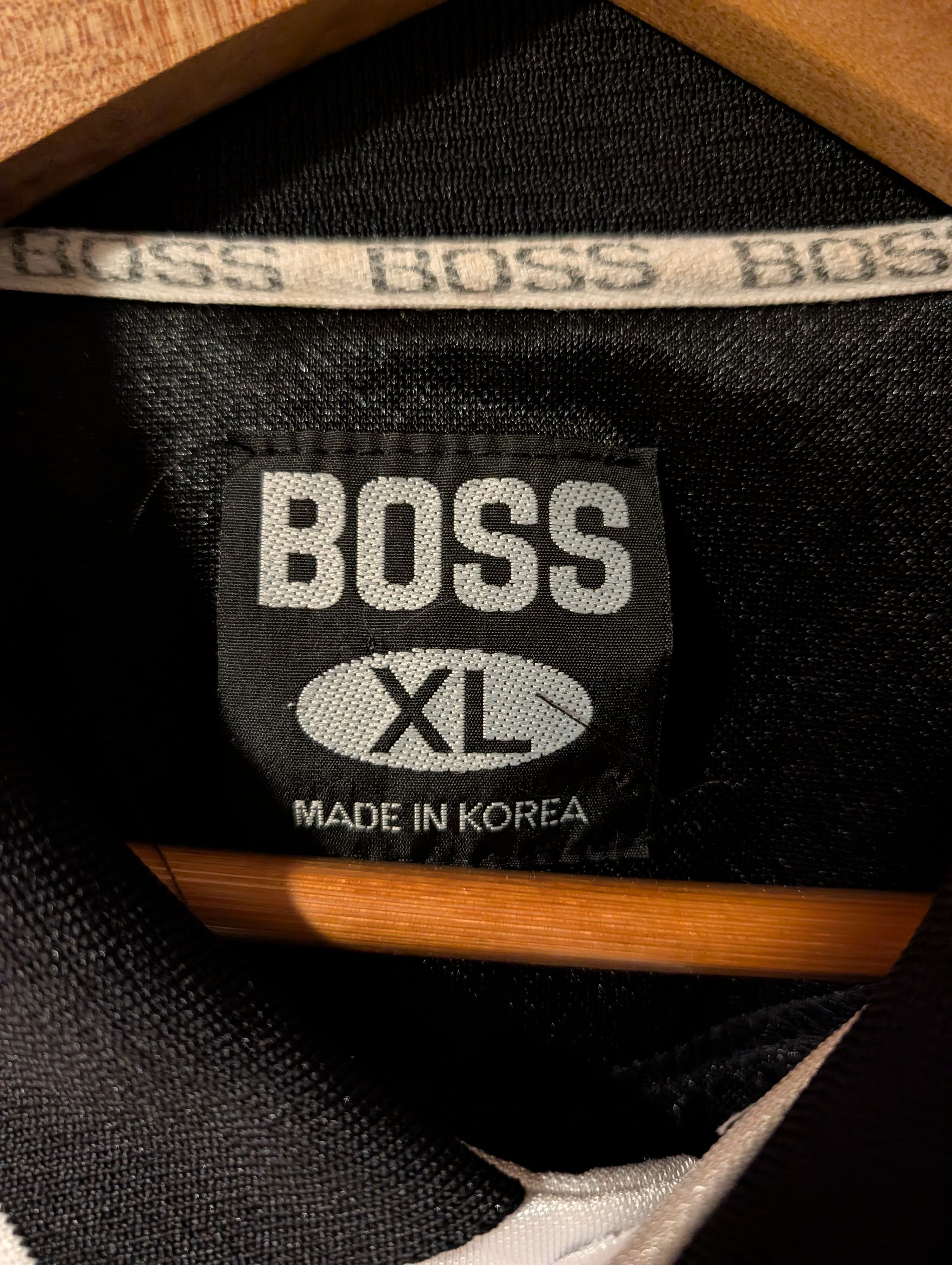 Vintage Vintage Boss Shirt Mens Spell Out Y2K Hip Hop Korean Button Size US XL / EU 56 / 4 - 3 Thumbnail