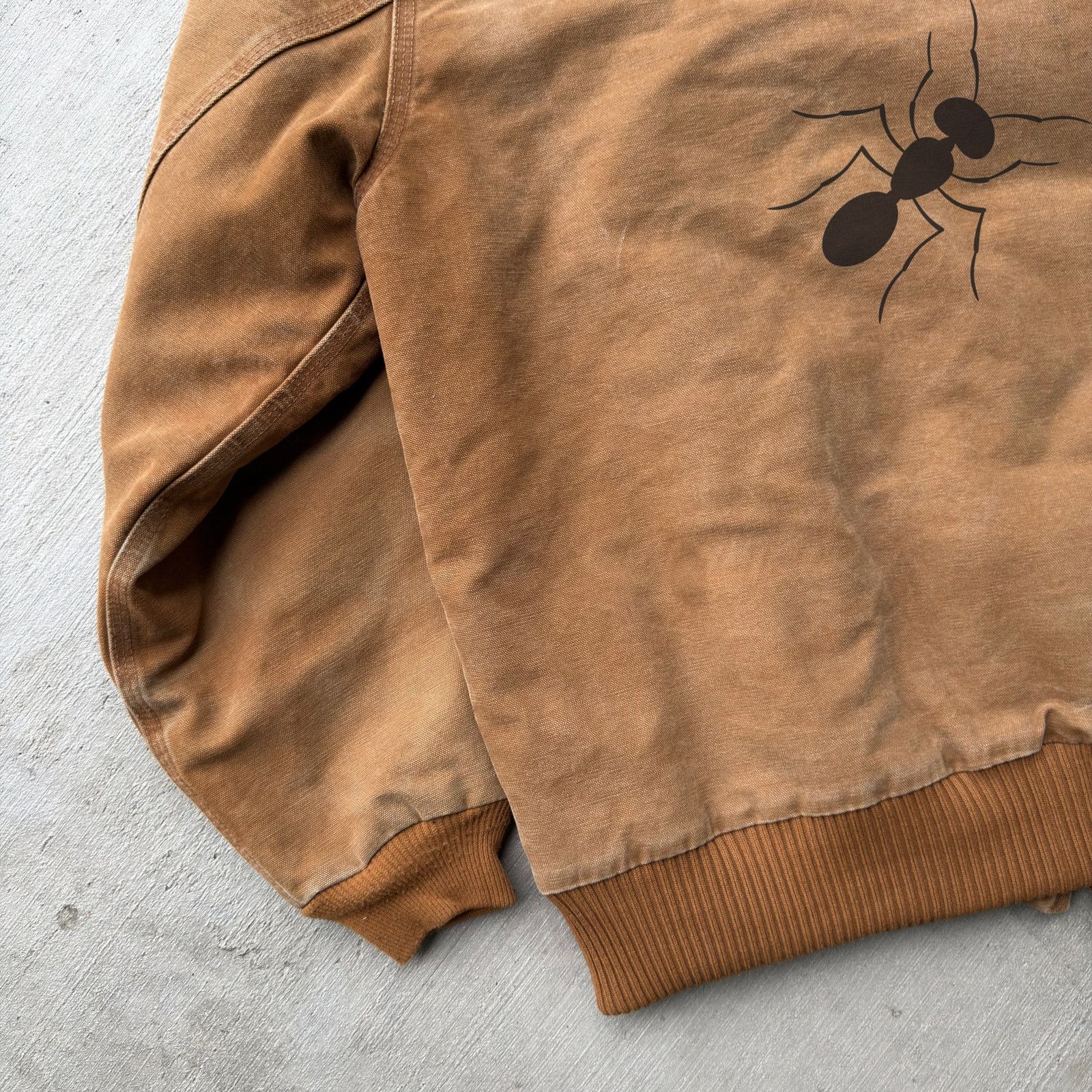 Carhartt × Vintage Carhartt J130 brown hooded work wear jacket Size US M / EU 48-50 / 2 - 7 Thumbnail