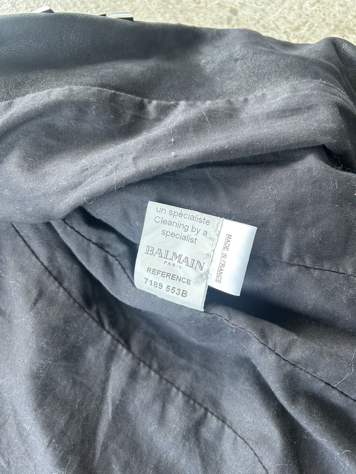 Balmain Balmain SS11 Studded Leather Jacket Decarnin Size US S / EU 44-46 / 1 - 8 Thumbnail