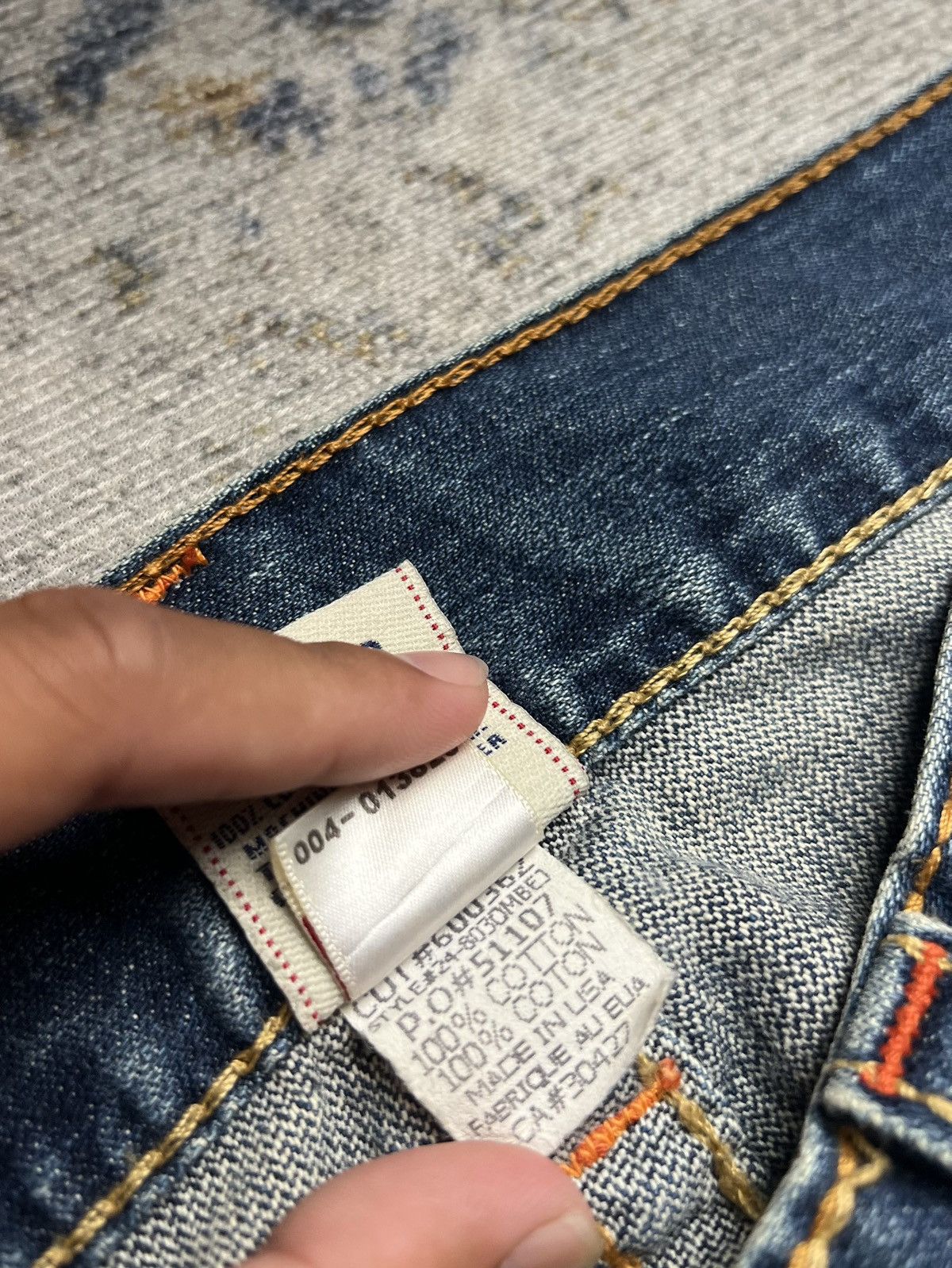 True Religion Flared True Religion Rainbow Joey Bootcut Jeans Size US 30 / EU 46 - 8 Thumbnail