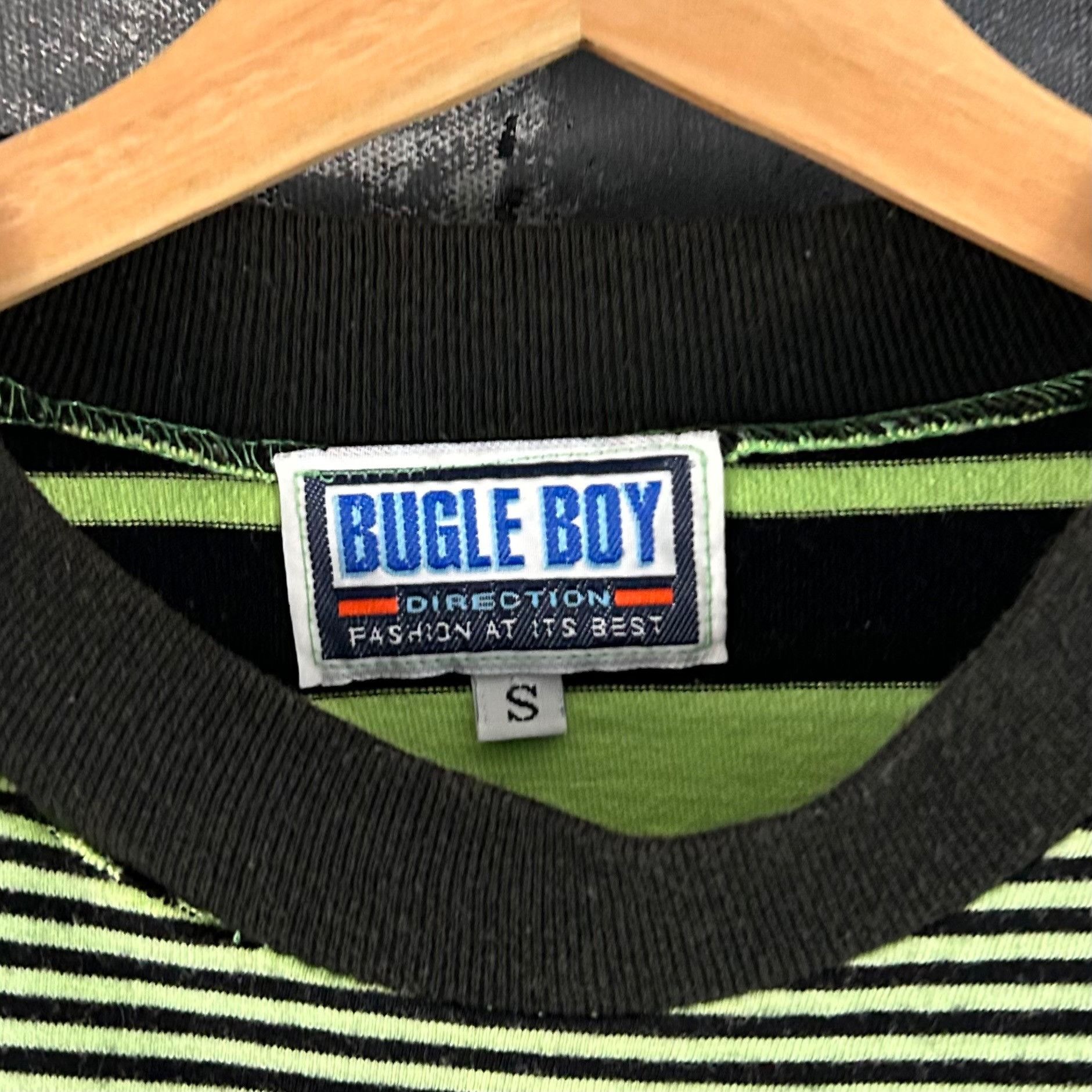 Bugle Boy Vintage 1980’s Bugle Boy stripe shirt Size US L / EU 52-54 / 3 - 4 Thumbnail