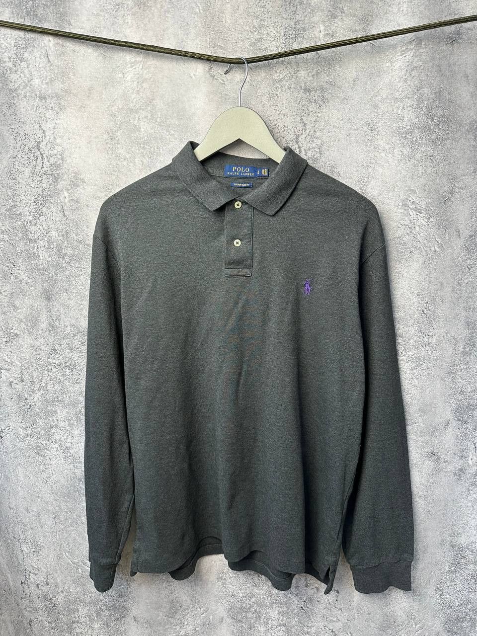 Polo Ralph Lauren × Ralph Lauren Polo Ralph Lauren Polo Long Sleeve Sweatshirt Gray Size US L / EU 52-54 / 3 - 2 Thumbnail