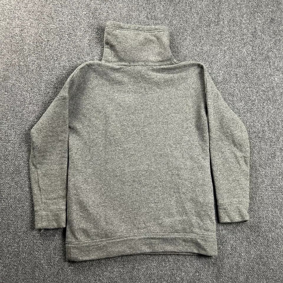 J.Crew J Crew Sweatshirt Womens XXS Gray Cowl Neck Drawstring Size XXS / US 00 / IT 34 - 6 Thumbnail