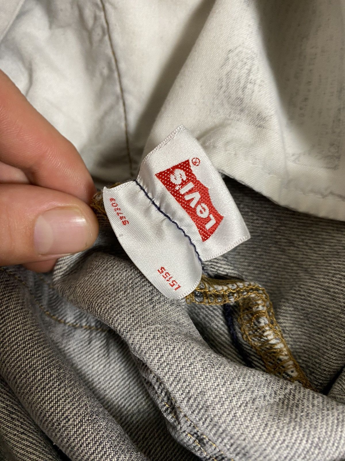 Levi's Levi's 501 Jeans W34 L32 Gray Vintage Great Condition Size US 34 / EU 50 - 8 Thumbnail