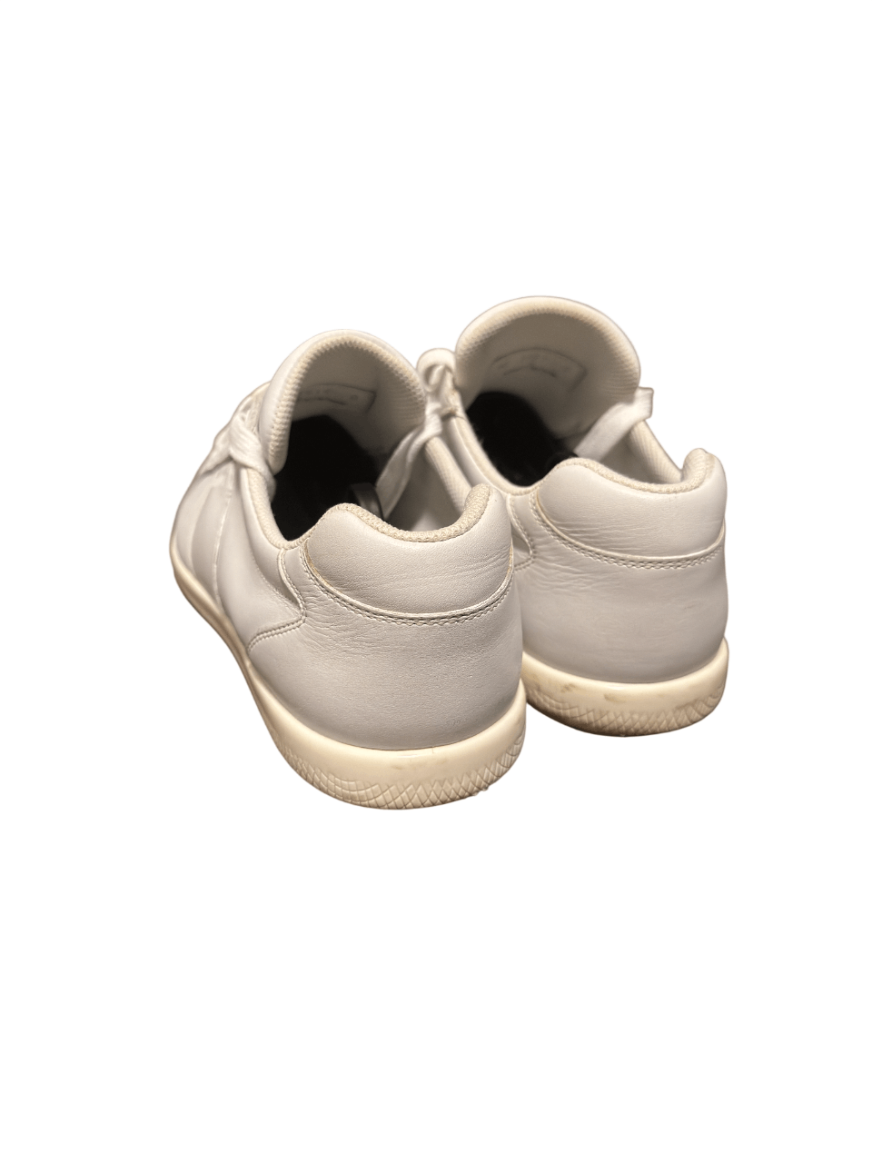 Prada Prada Milano White Leather Sneakers Size 8 Size US 9 / EU 42 - 3 Thumbnail