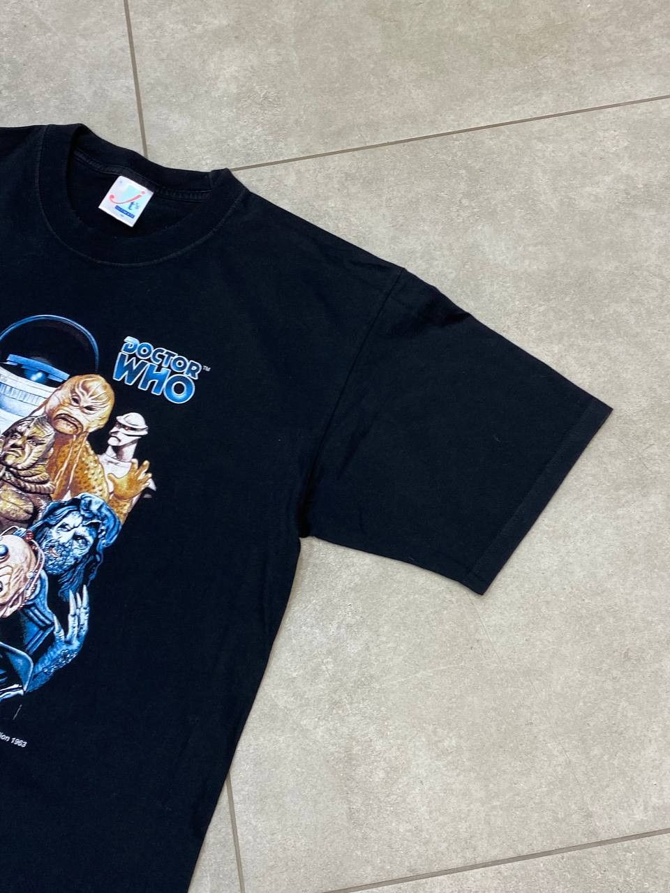Sci-Fi Fantasy Vintage Doctor Who 2002 10th Planet BBC Promo T-Shirt Size US L / EU 52-54 / 3 - 6 Thumbnail