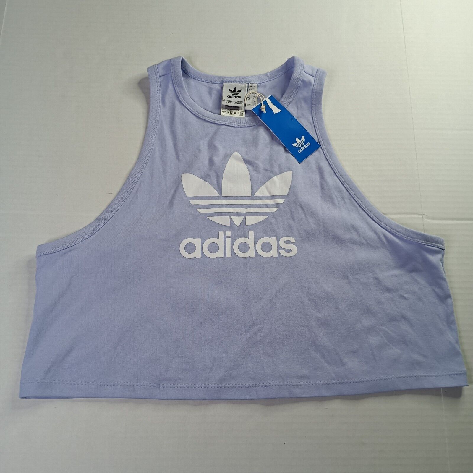 Adidas Adidas Adicolor Trefoil Tank Top Women’s Size XL Purple Size XL / US 12-14 / IT 48-50 - 1 Thumbnail