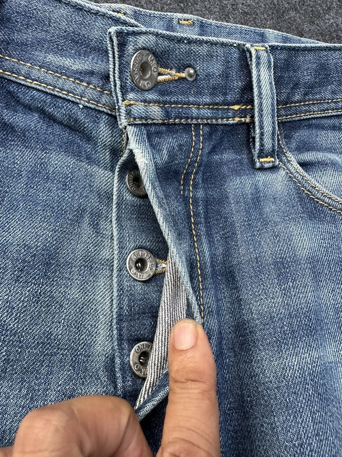 Diesel × Vintage Diesel Turbo Faded Washed Distressed Denim D2 Size US 32 / EU 48 - 11 Thumbnail