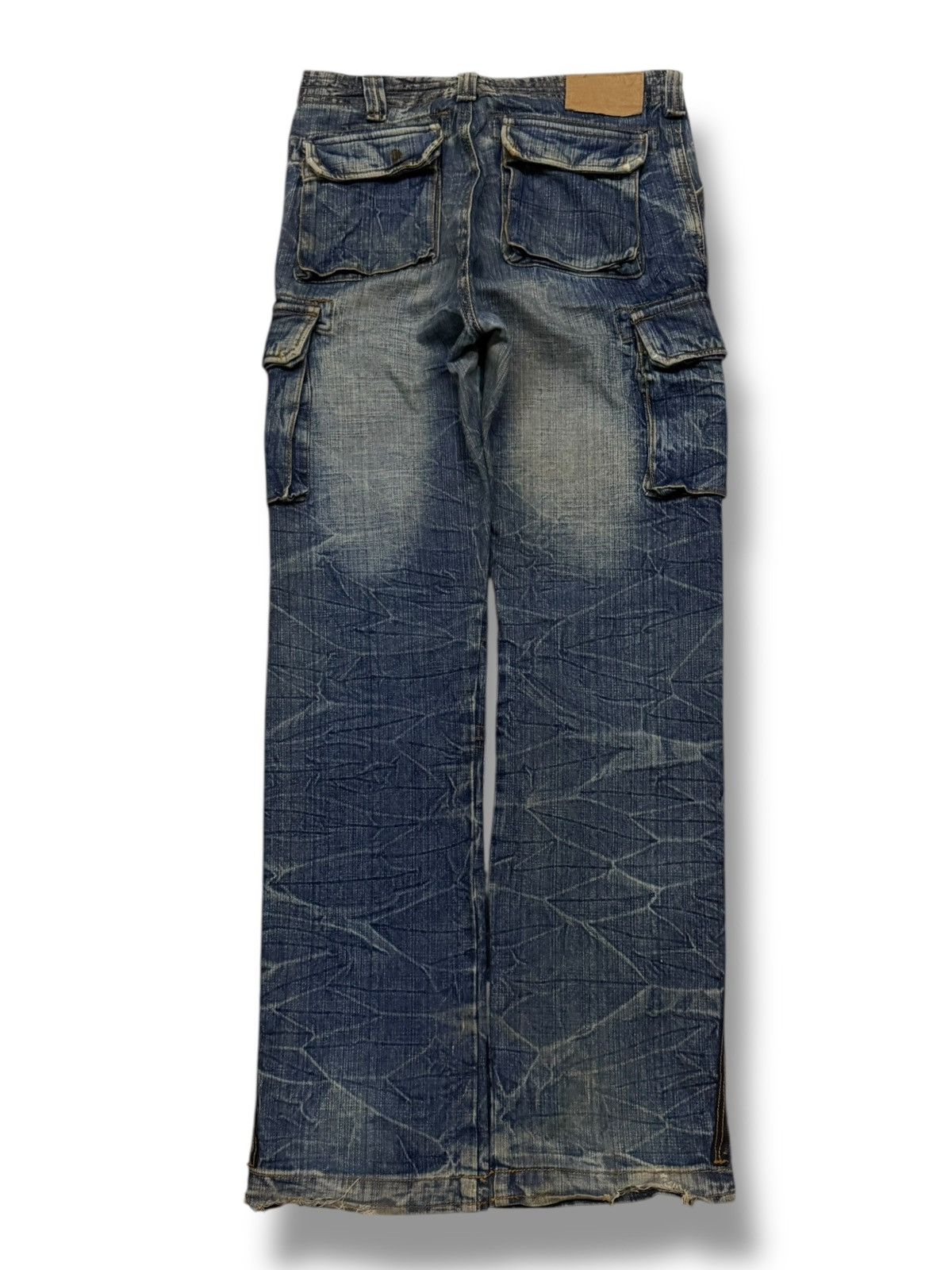 Ciaopanic Vintage 00s Ciaopanic Japanese Cargo Denim Jeans | W31 Size US 31 - 3 Thumbnail