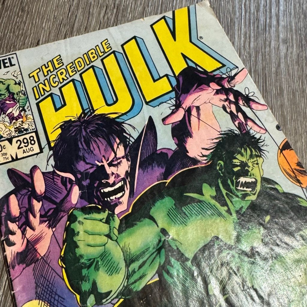 Marvel Comics 1984 1985 Marvel The Incredible Hulk Comic Books Bundle Lot Size ONE SIZE - 10 Thumbnail