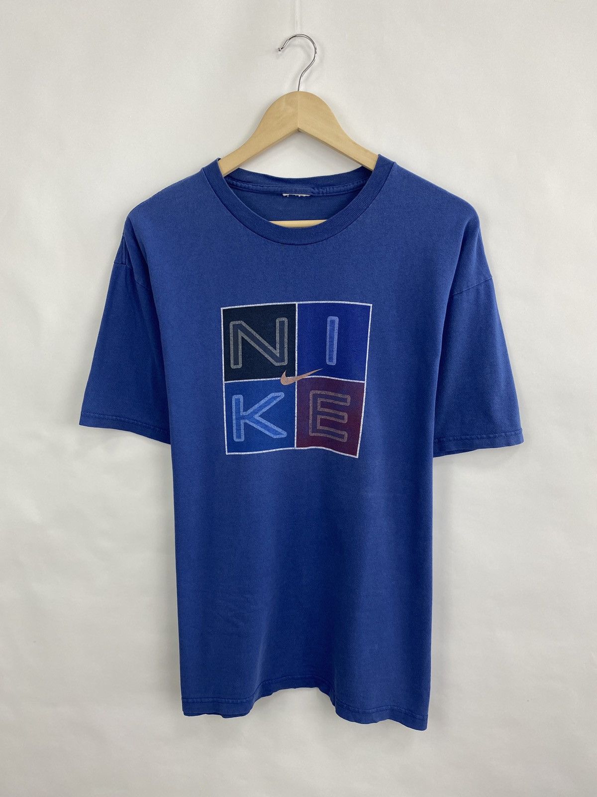 Nike × Vintage 🇺🇸 Vintage 90s Nike Court Tennis t-shirt Y2K Rare Retro Hype Size US L / EU 52-54 / 3 - 3 Thumbnail