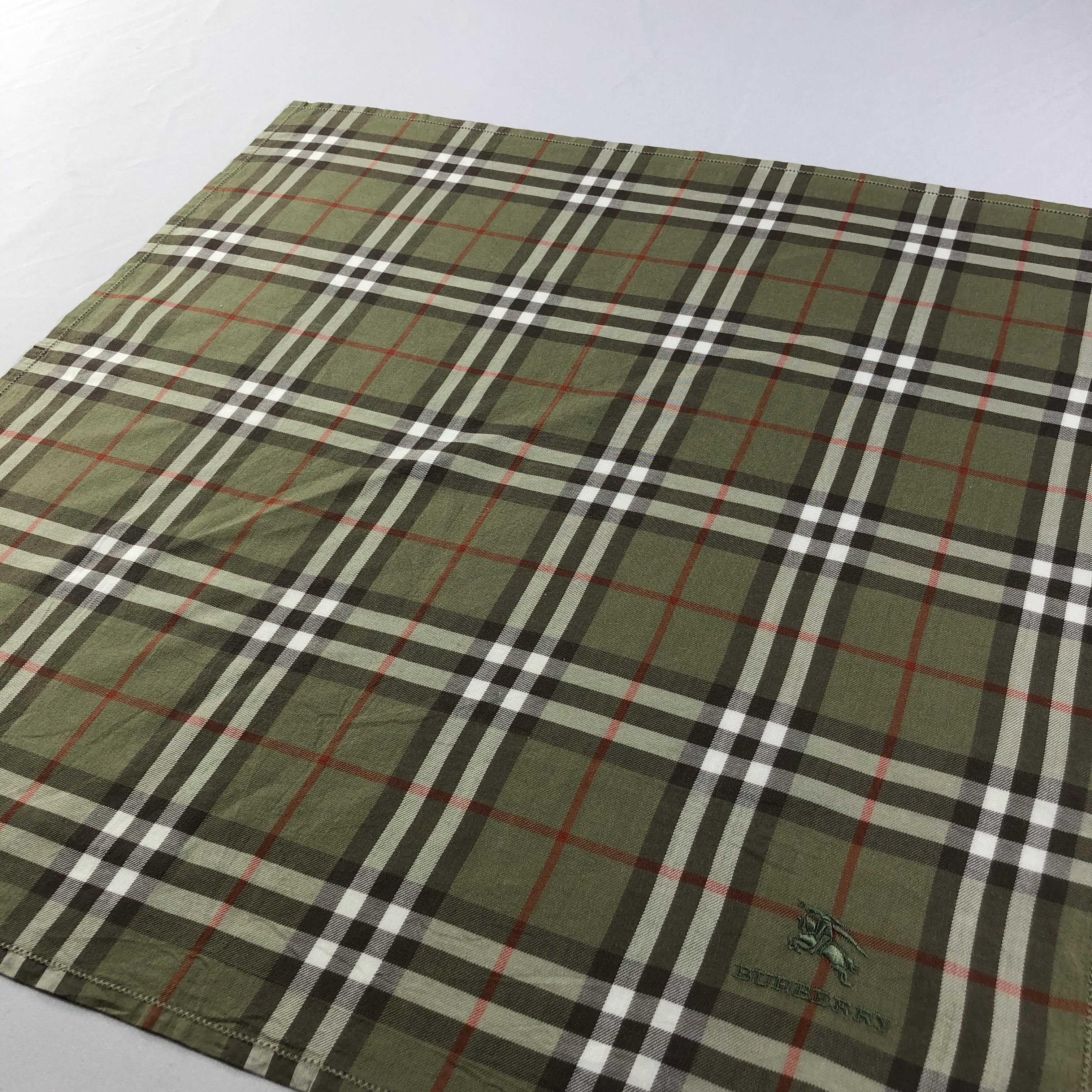 Burberry Burberry Nova Check Handkerchief Neckerchief Bandana H2007 Size ONE SIZE - 3 Thumbnail
