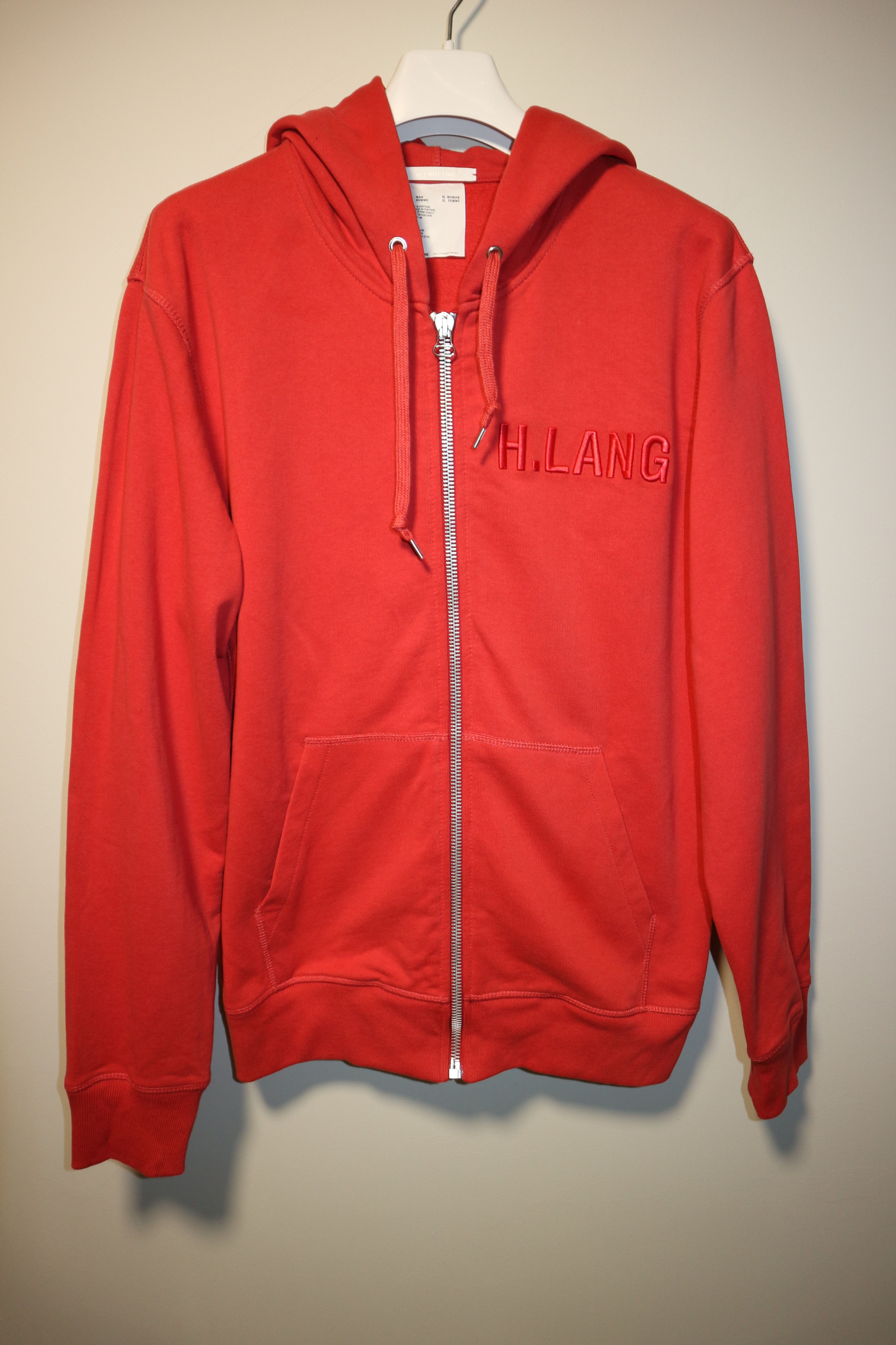 Helmut Lang Ebroidered logo hoodie Size US L / EU 52-54 / 3 - 7 Thumbnail