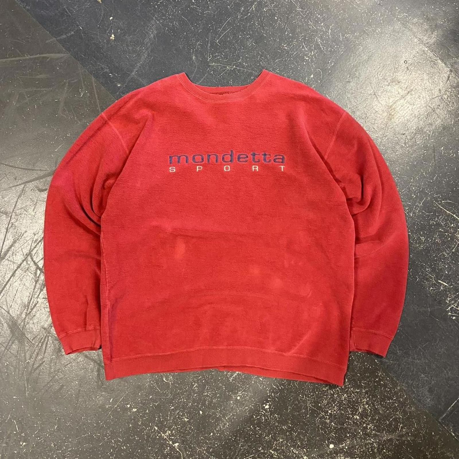 Vintage Vintage 90s Mondetta Crewneck Size US XL / EU 56 / 4 - 1 Thumbnail