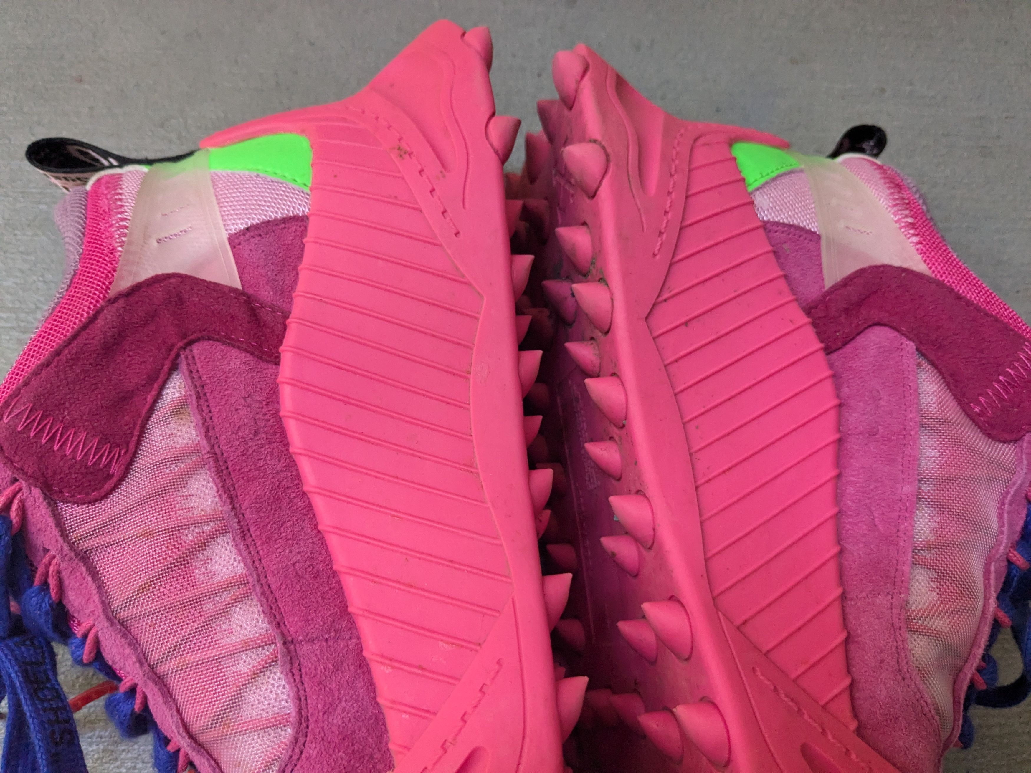 Off-White Off-White Odsy-2000 Sneakers Pink 7 40 Suede Size US 7 / EU 40 - 7 Thumbnail