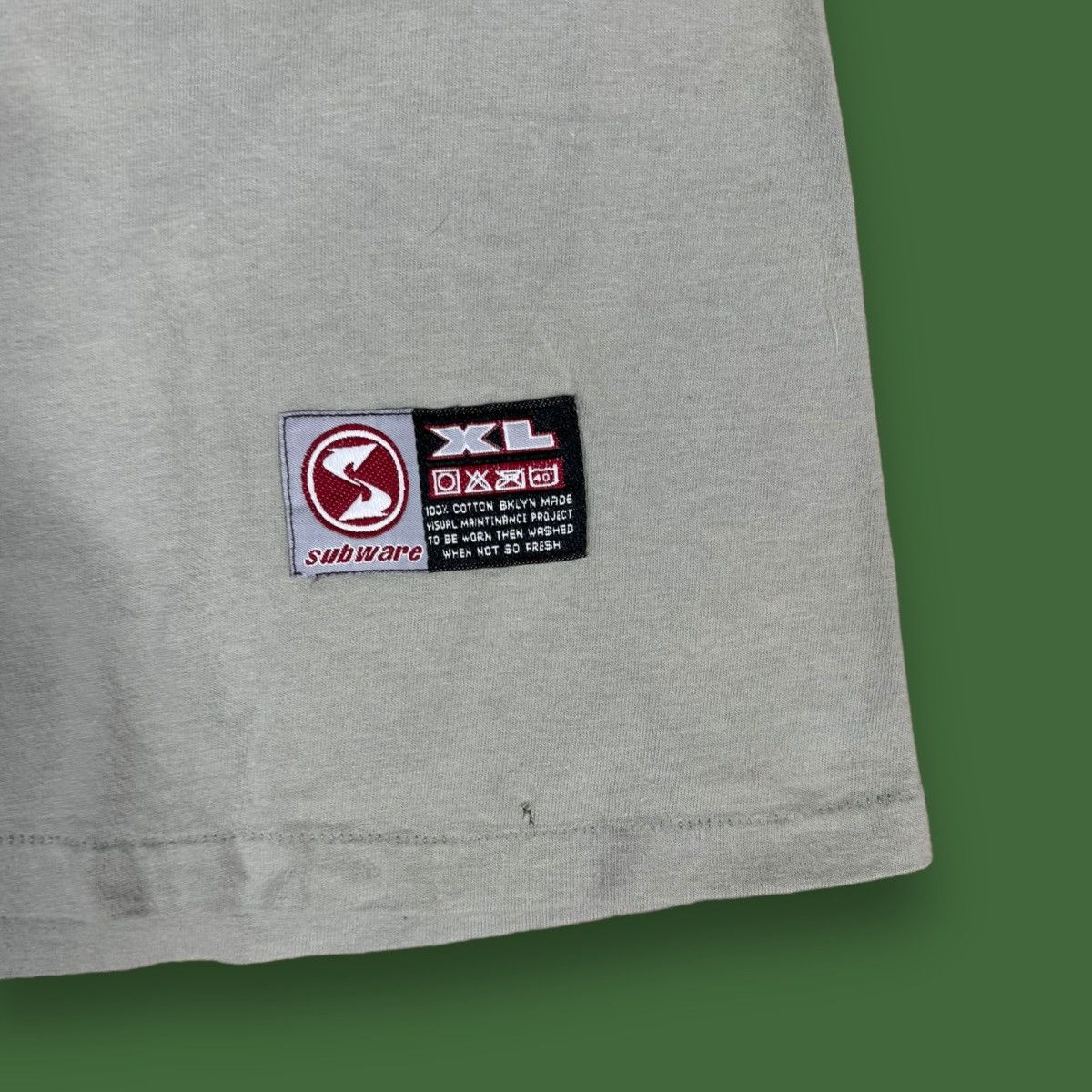 Subware × Vintage Vintage 1990s Subware Graffiti Underground Futura Tee Size US XL / EU 56 / 4 - 5 Thumbnail