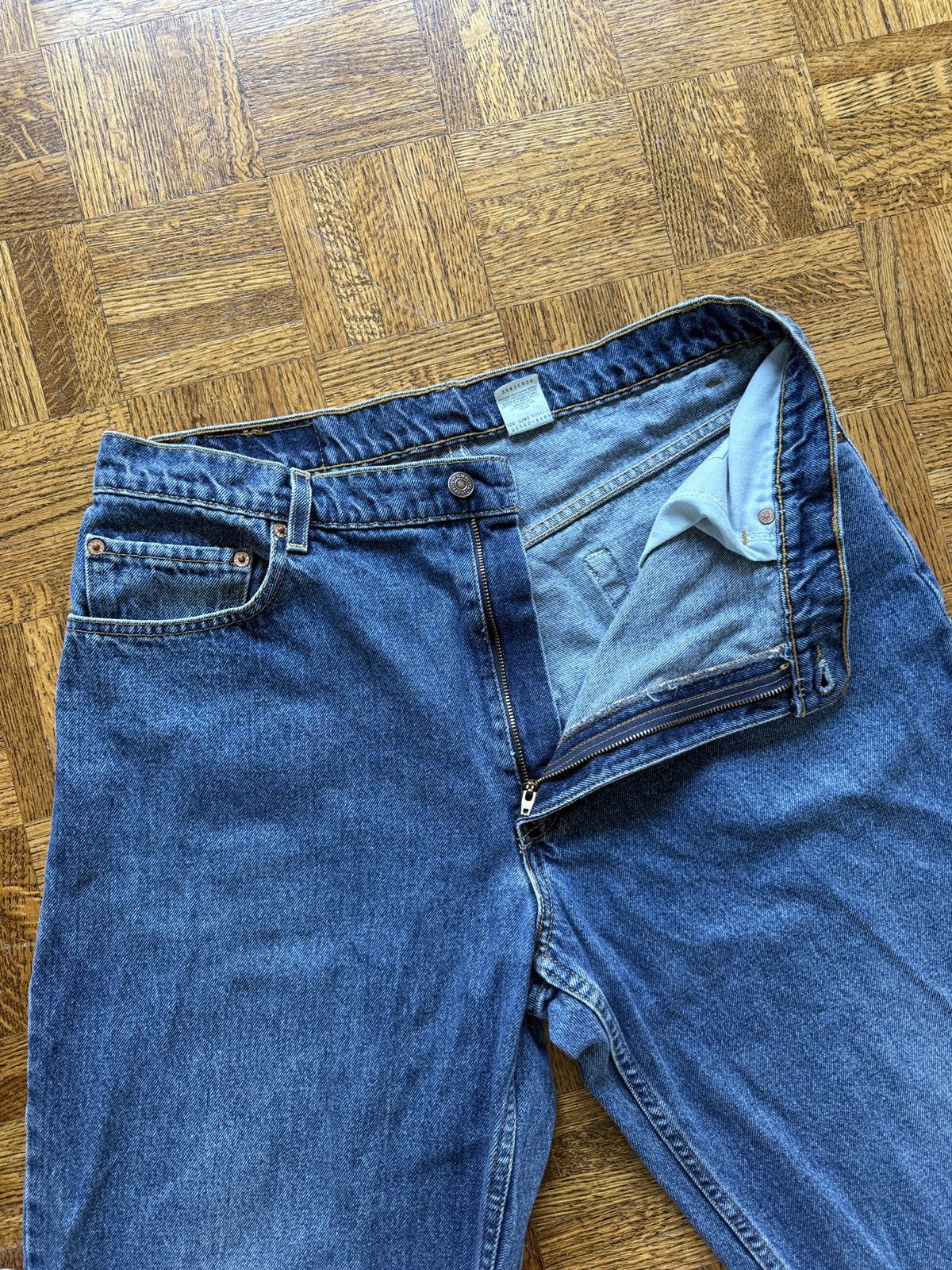Levi's Vintage 90s Levi's 560 Loose Fit Tapered Leg Size US 36 / EU 52 - 6 Thumbnail